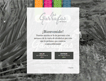 Tablet Screenshot of mezcalgarrafas.com